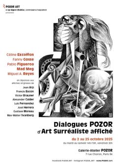 Dialogues surréalistes affichés